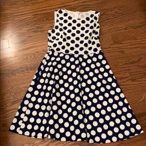 Polka Dot Derby Dress